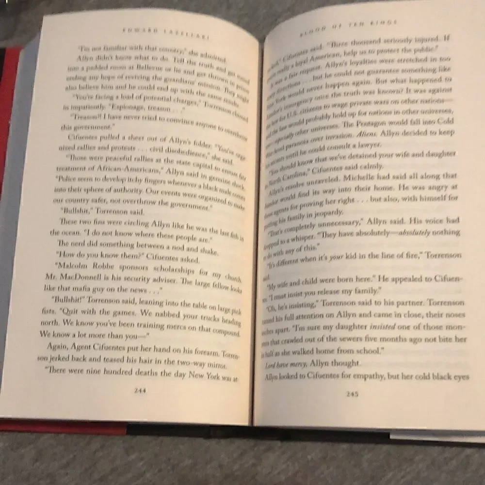 Blood of Ten Kings hardback by Edward Lazellari